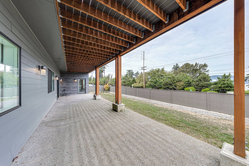 Fenced Yard, Water & Island Views: Anacortes Home!
