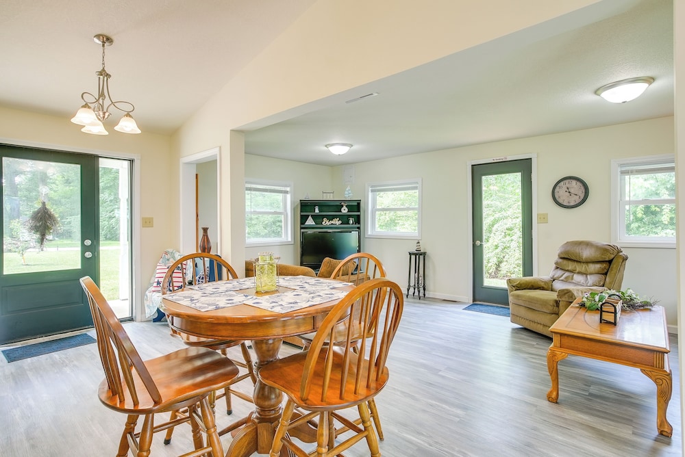 Grand Lake Getaway w/ Boat Dock in St Marys!