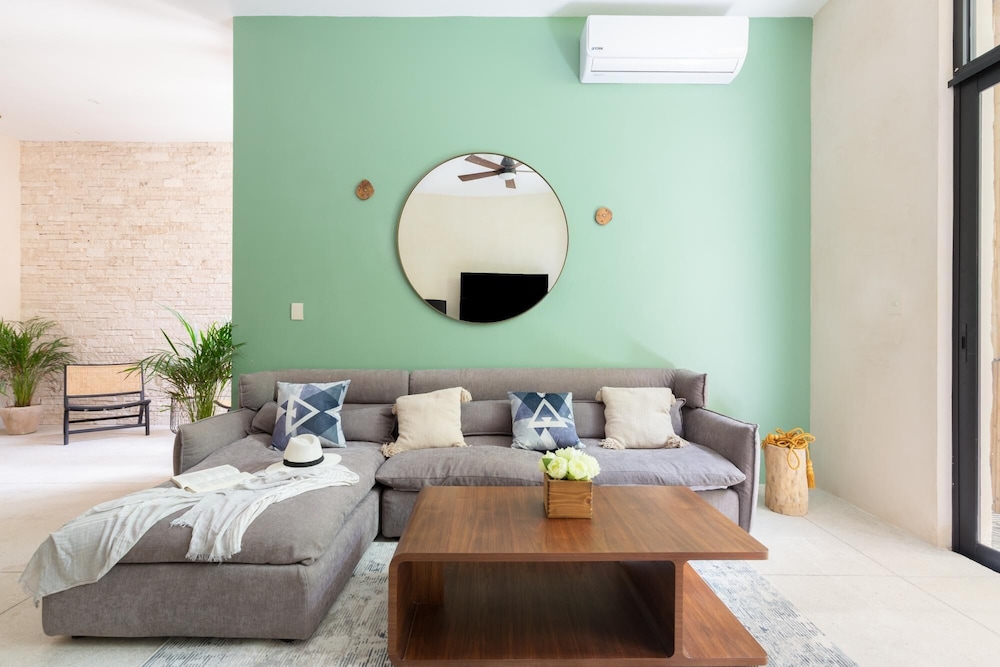 Exquisite Bohemian 3BR Apartment Aldea Zama Insta-worthy Pool Bikes Amazing Amenities