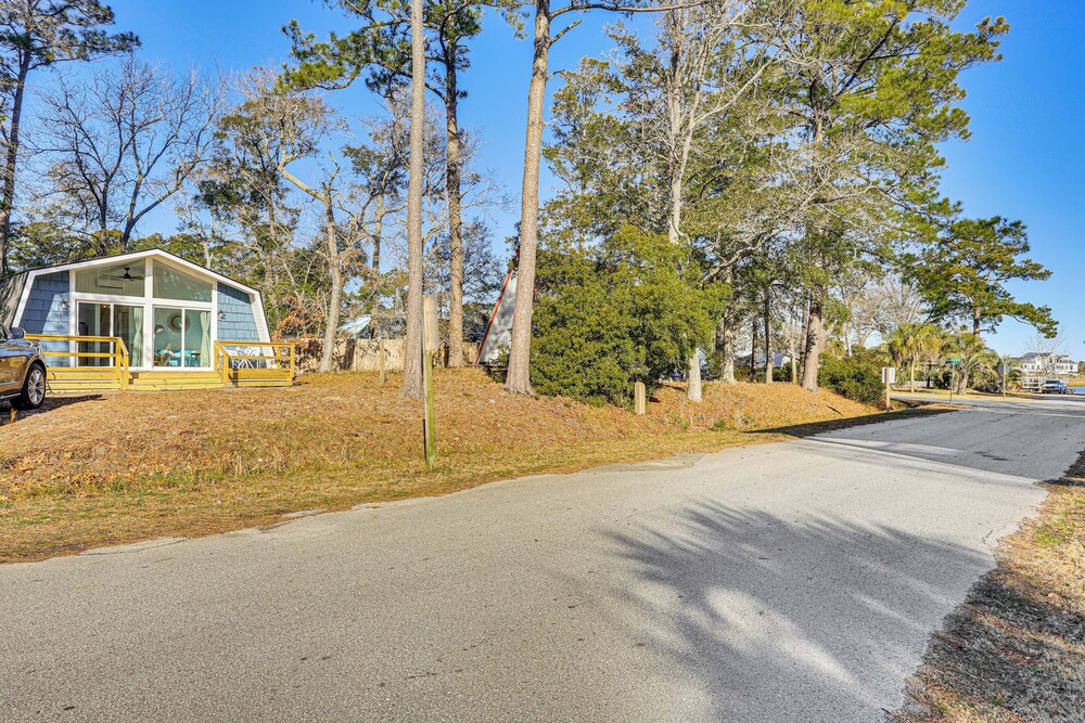 Boat, Fish & Bike: Oak Island Home w/ Large Yard