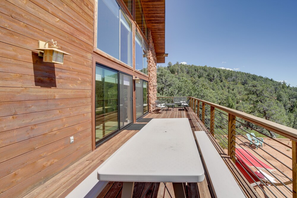 Cozy Pine Getaway w/ Fireplace  Mountain Views! - Property Image 2