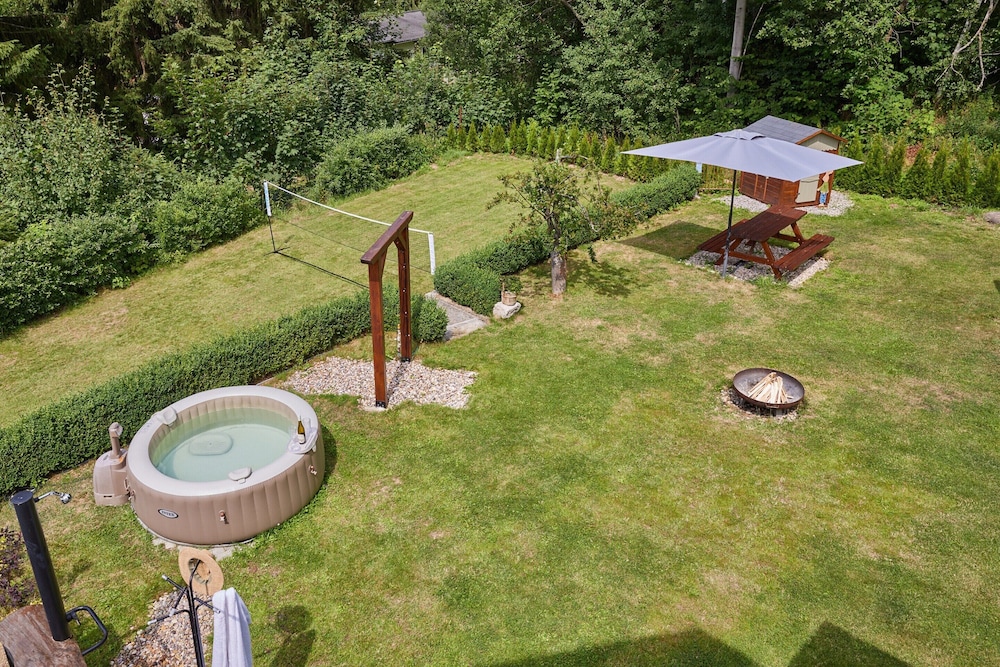 Villa in Jablonec With Sauna & Hot Tub