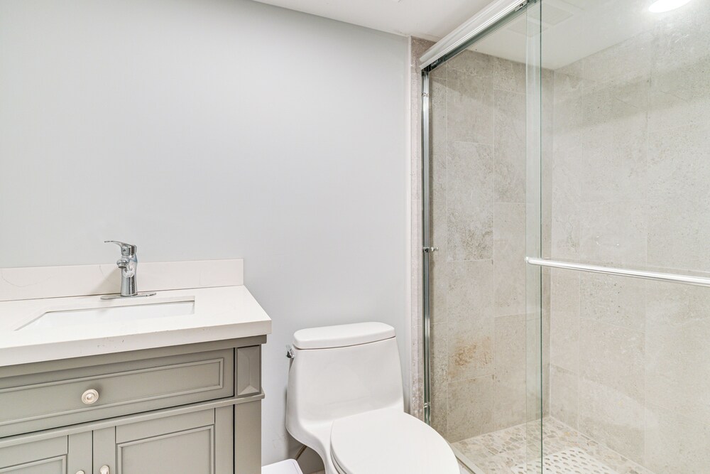 Pool, Gardens & Hot Tub: Luxe Sandy Hook Home!