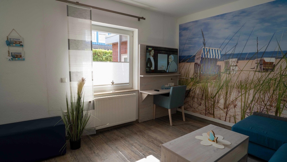 Komfortable Ferienwohnung mit Terrasse; Bensersiel