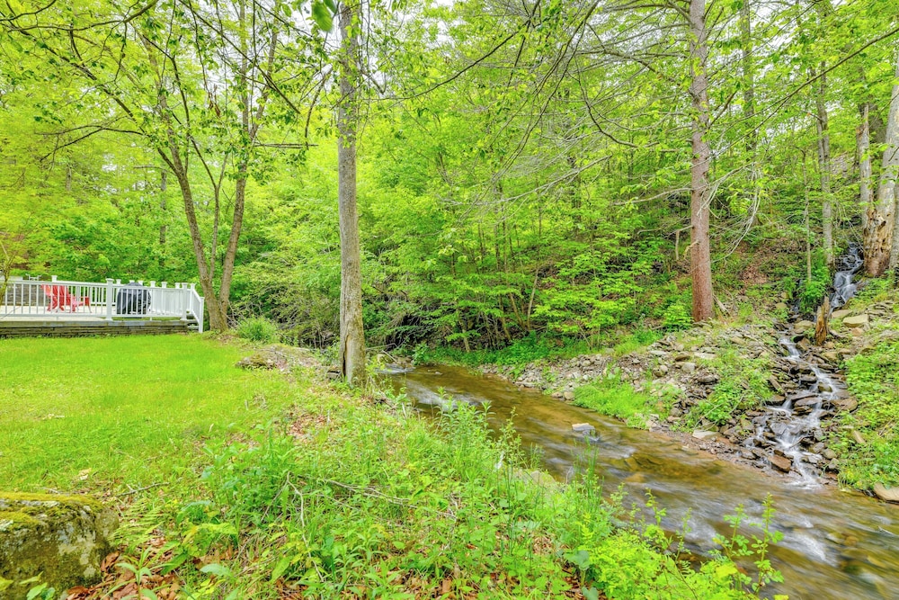 Serene Home w/ On-site Brook in Callicoon Center