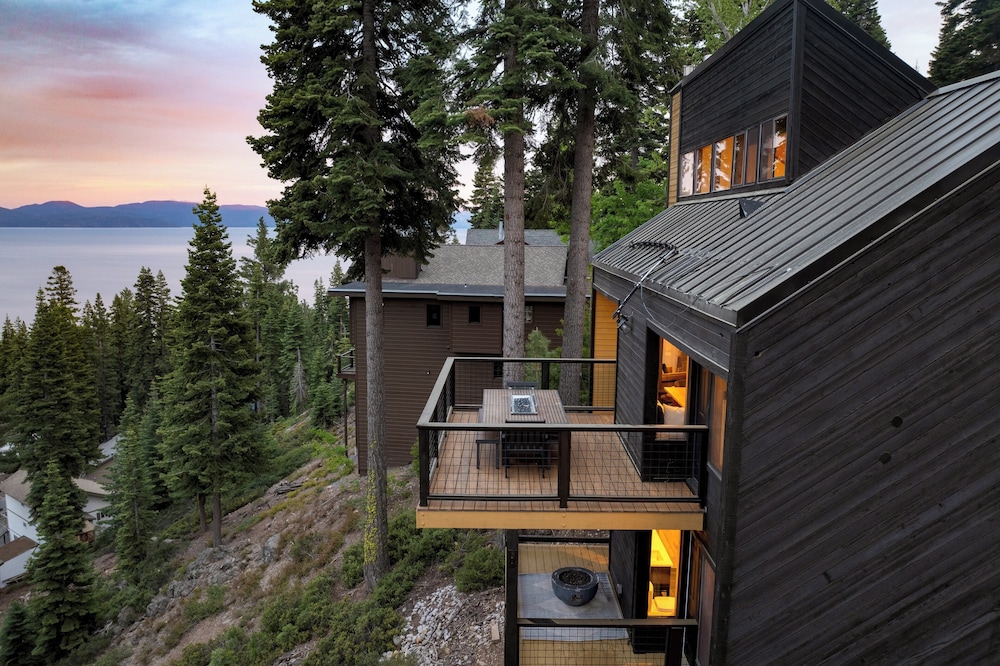 Lake View, Firepit, Game Room Remodeled Lake Tahoe Luxury Cabin by Avantstay view 5