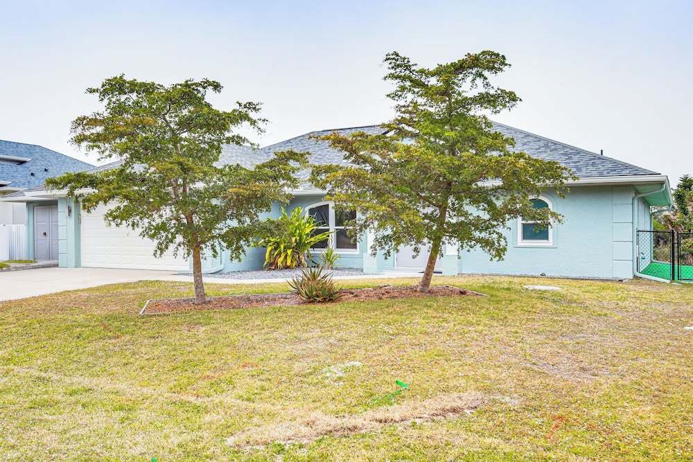 Canal-front Gem w/ Dock & Yard in Port Charlotte!