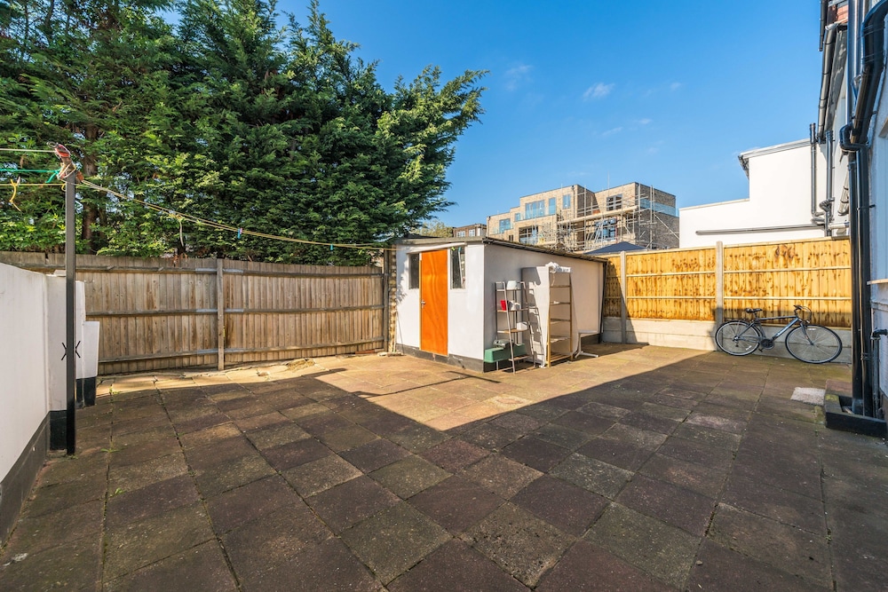 outdoor bbq area
