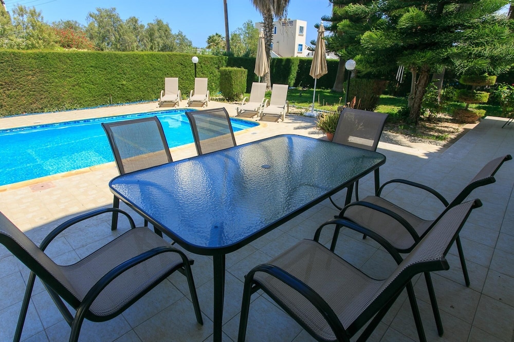 Villa Stefanos Large Private Pool Walk to Beach A C Wifi Eco-friendly - 2403 view 5