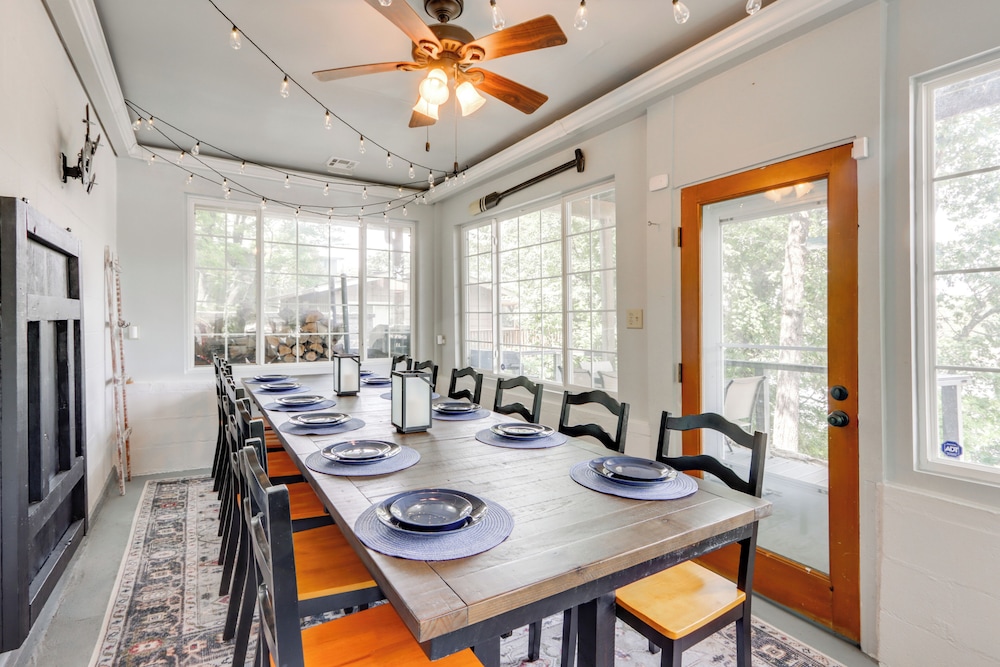 Dock + Views: Scenic Group Retreat on Grand Lake!