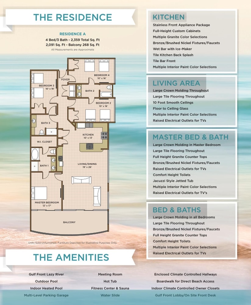 Phoenix Gulf Towers 604 4 Bedroom Condo