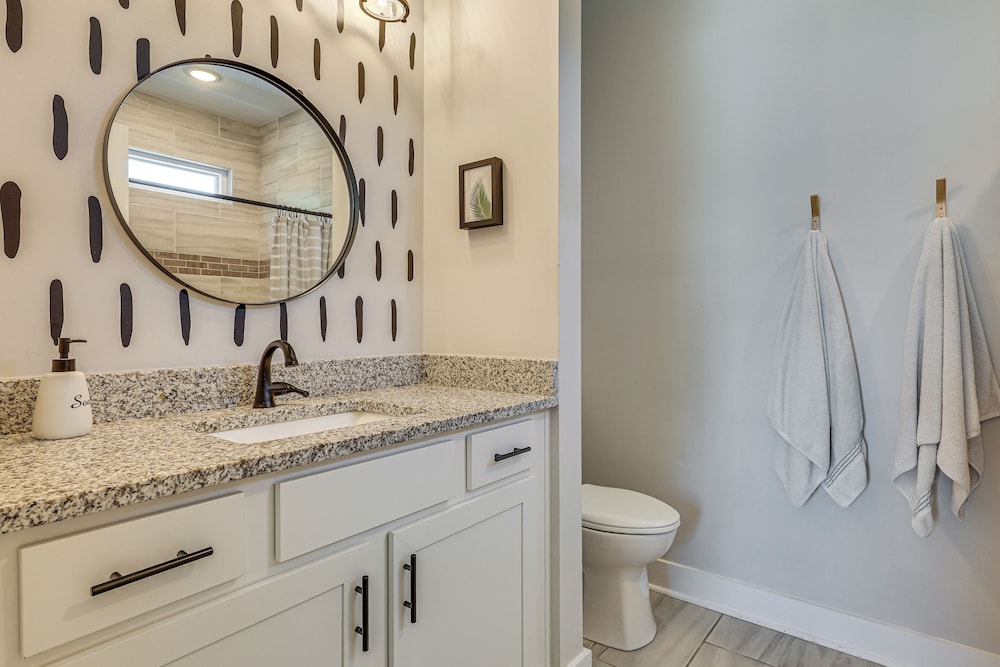 < 1 Mi to Beach: Home w/ Pool in Oak Island!