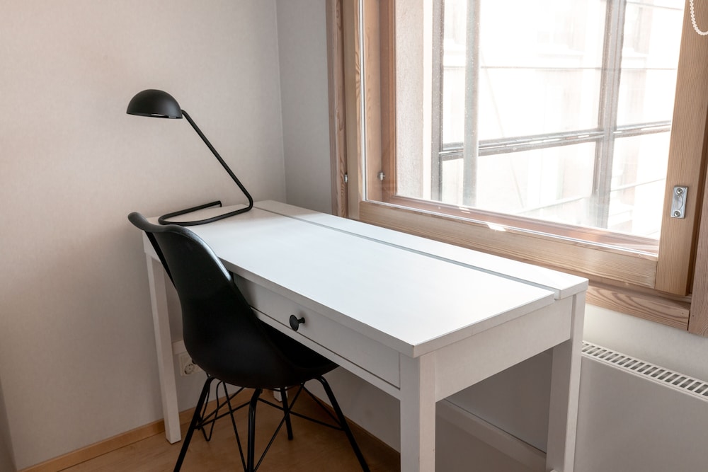 2ndhomes Stylish 1BR Apt w Sauna&Balcony view 5