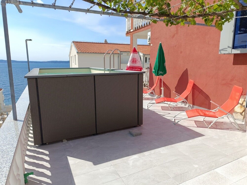 Sea View Apartment in Okrug Gornji near Trogir Center view 5