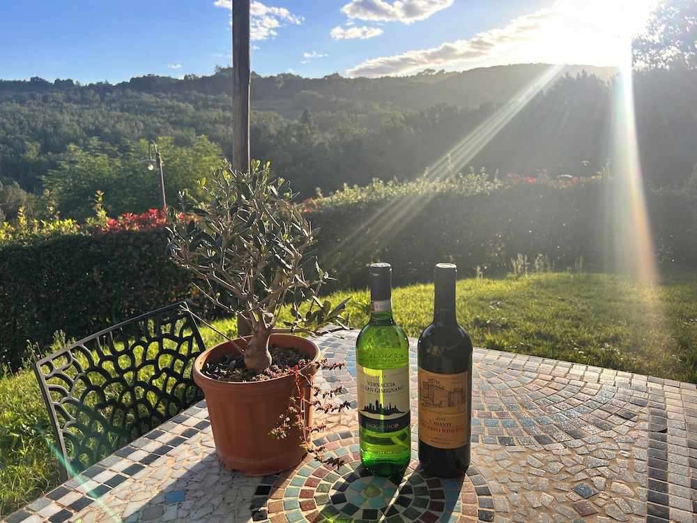 2bed-restored Farmhouse-san Gimignano-pool