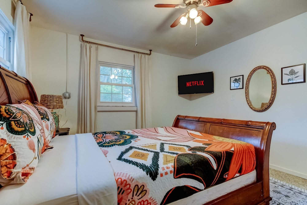 Boho Beach Bliss 2BR Retreat Steps From the Sand