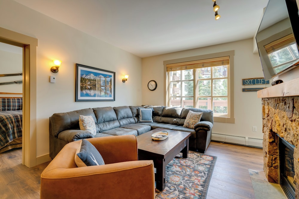 Walk to Copper Mountain: Center Village Condo! view 5