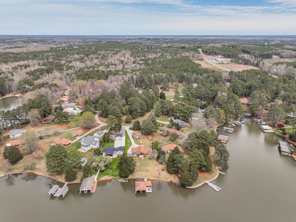 Waterfront Lake Gaston Home w/ Private Dock! view 4