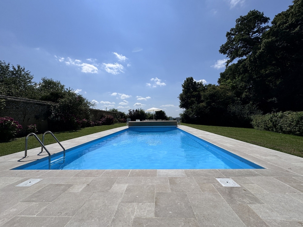 Chateau in Sarthe With Heated Pool