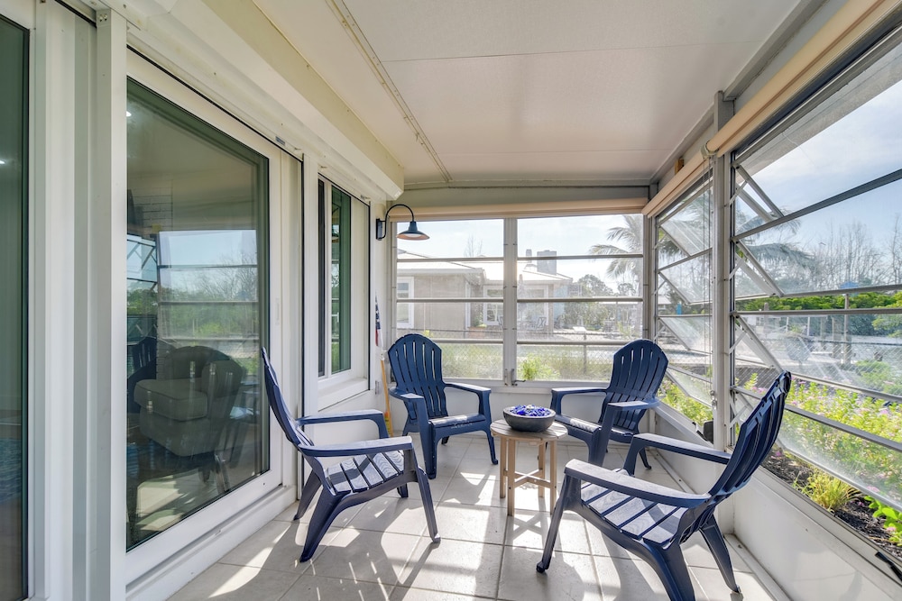 Riverfront Ruskin Home w/ Boat Dock, 1 Mi to Beach
