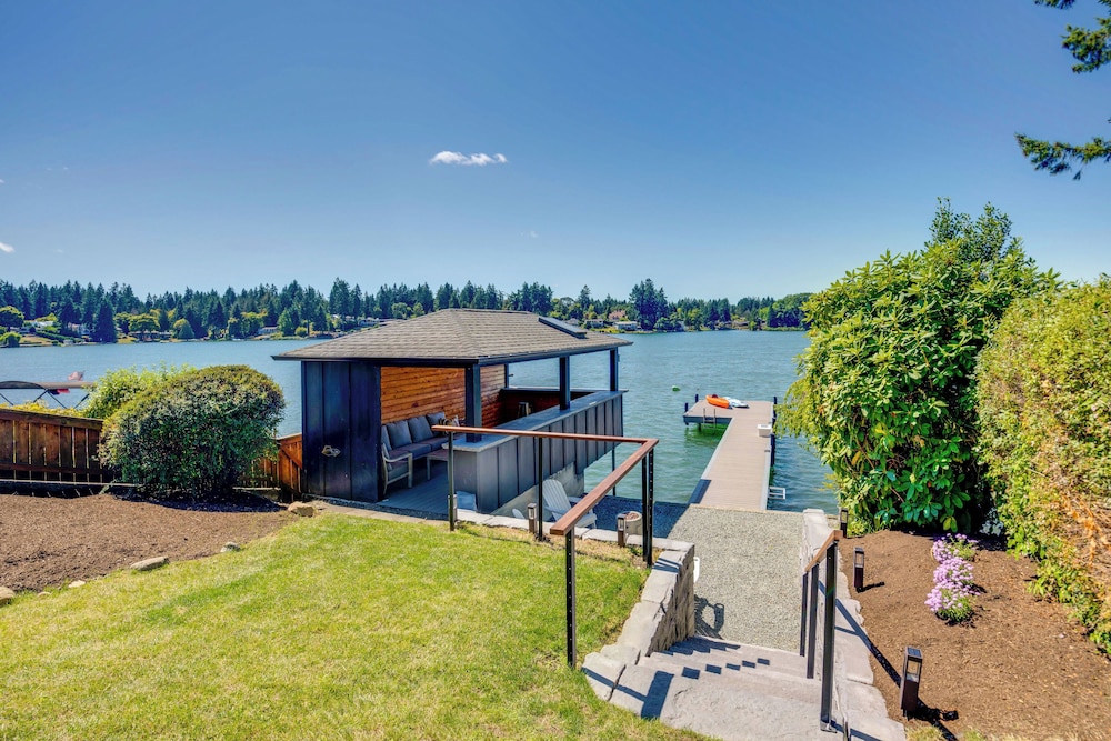 Waterfront Gem w/ Boat Dock & Lift in Lakewood!