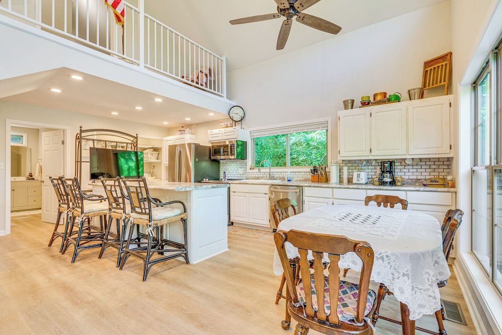 Lakefront Retreat w/ Multi-level Deck & Dock!