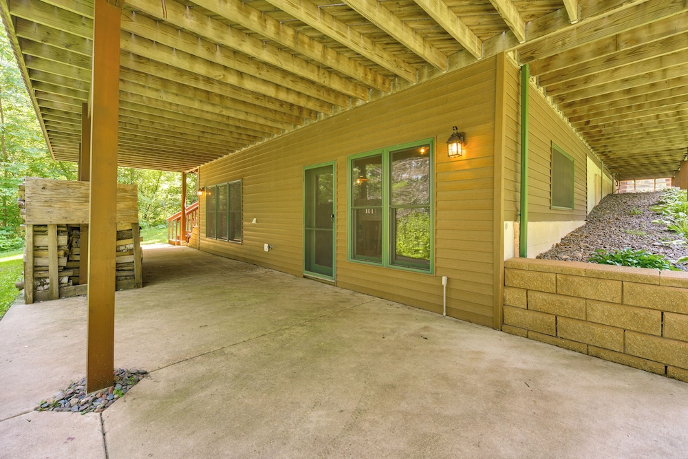 Private Boat Dock: Lake Wapogasset Retreat!
