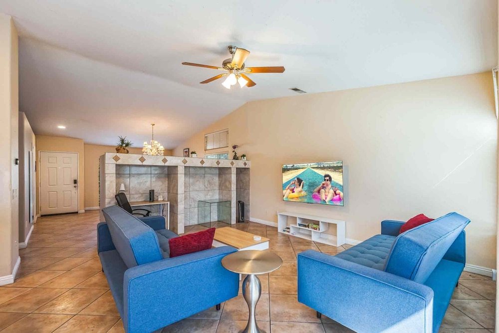 4BR Sanctuary w Retro Game Room Theater Pool Spa