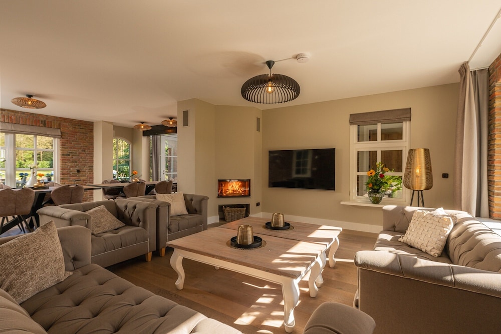 Group House in Twente With Hot Tub