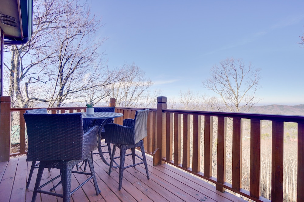 Yonder View Cabin: 2 Decks, Hot Tub & Game Room! view 4