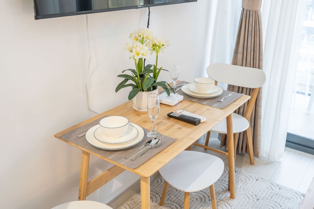 Peaceful Studio in Azizi Riviera 38 With Pool View