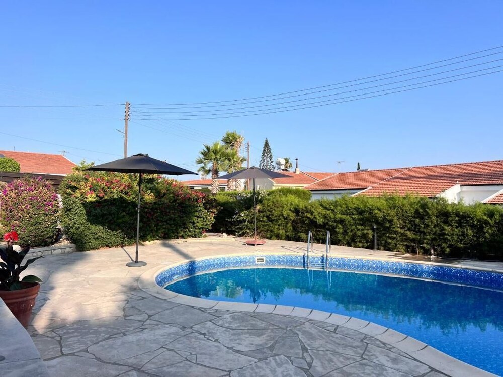 Charming Erimi Villa With Private Pool and Garden View