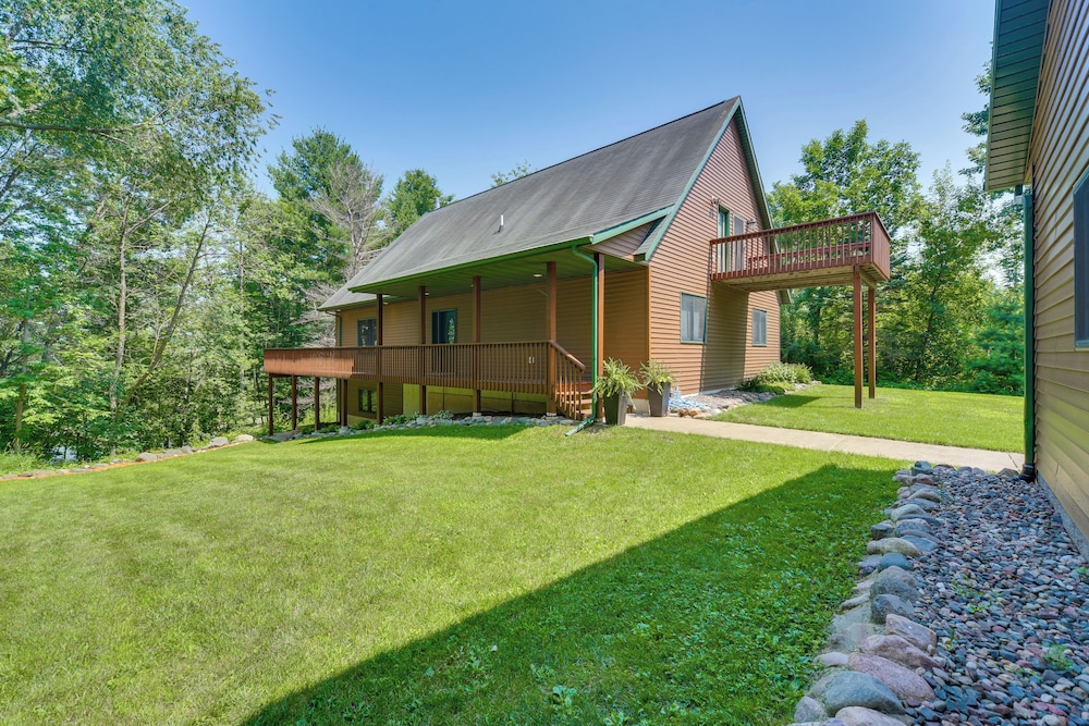 Private Boat Dock: Lake Wapogasset Retreat!