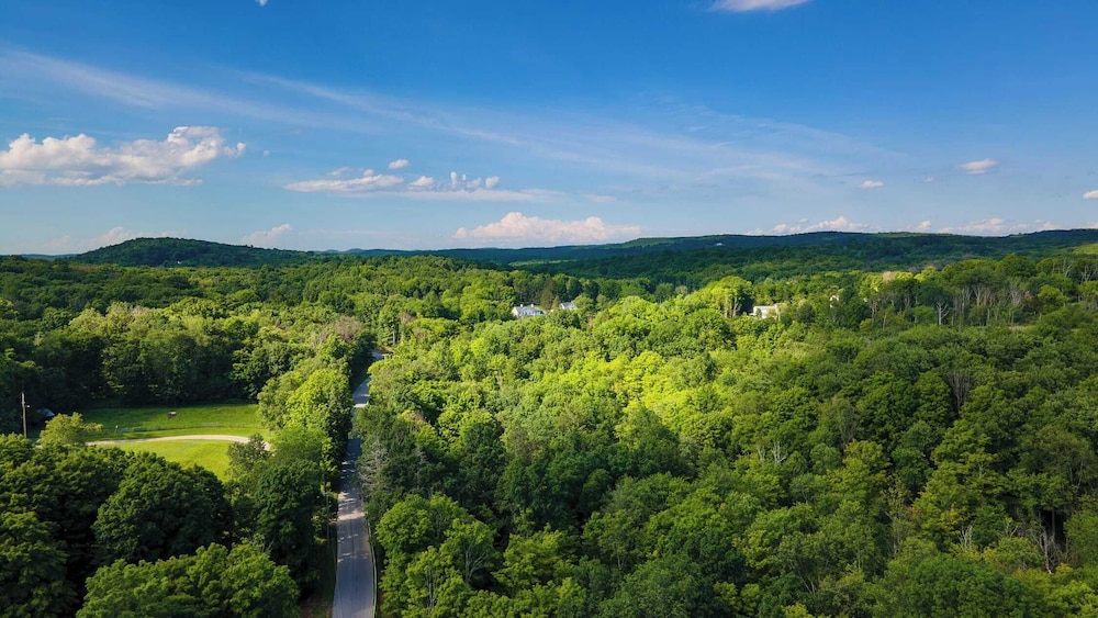 Historic Barn Retreat w/ Pool & Pond Views Longview Pond Lodge by Avantstay
