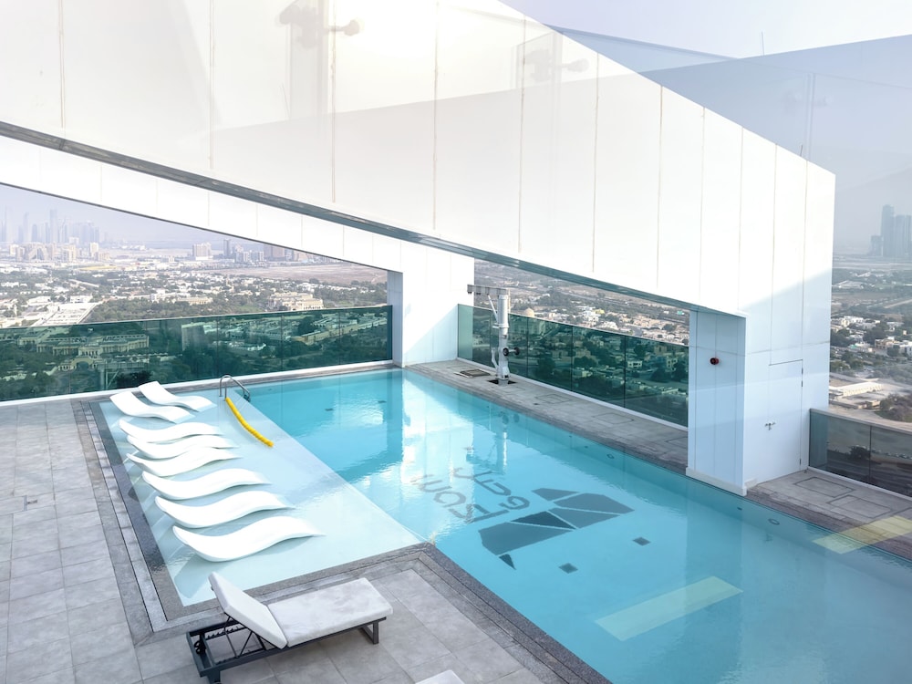 Marco Polo - Cozy 2BR With Splendid Dubai Frame&Skyline View — recepcion & lobby