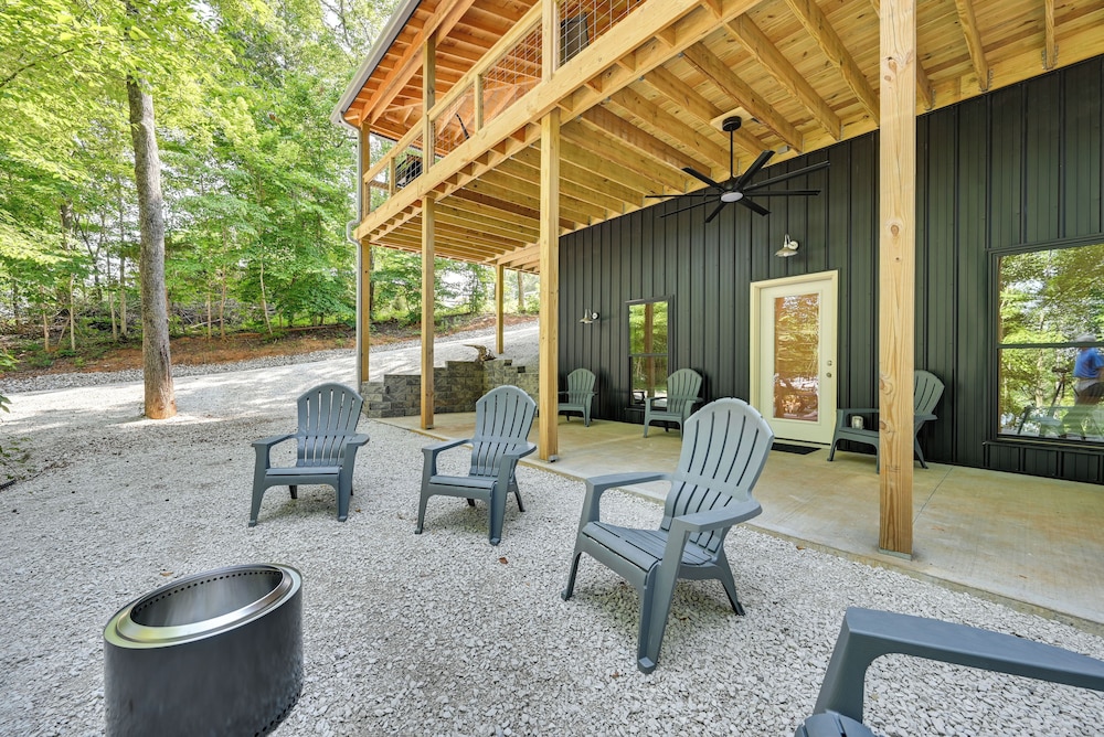 Lake & Boat Launch Access: Modern Monticello Home