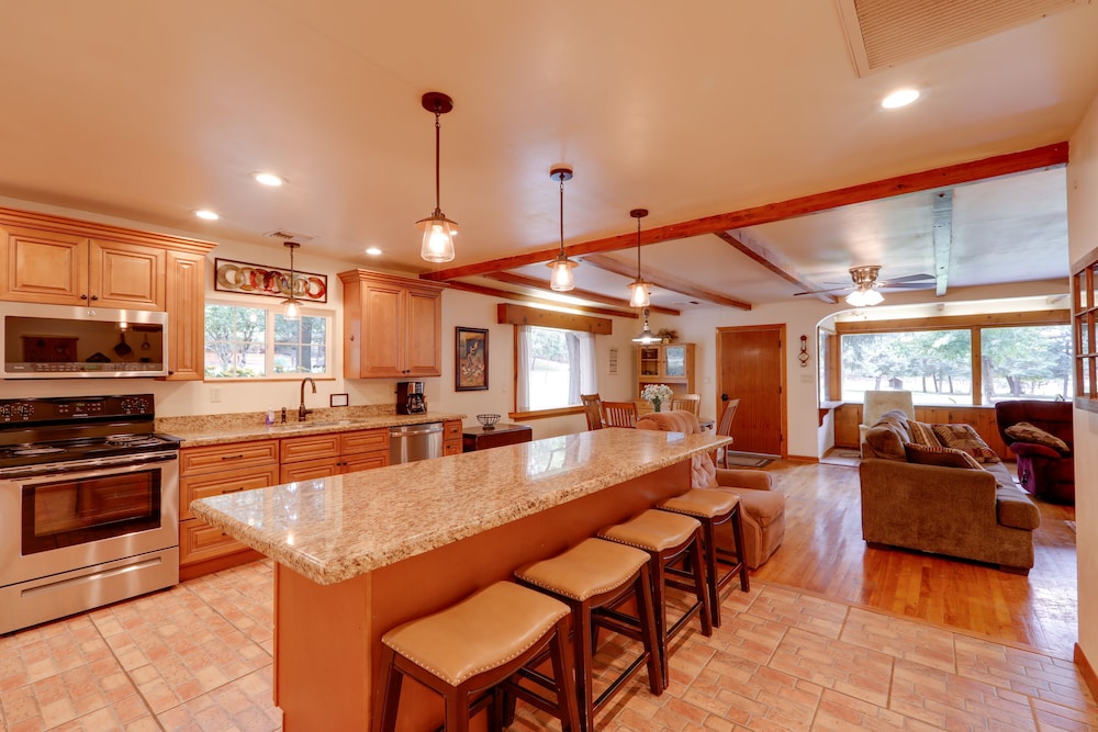 Rustic Pine Retreat w/ Fenced 1-acre Yard - Property Image 22