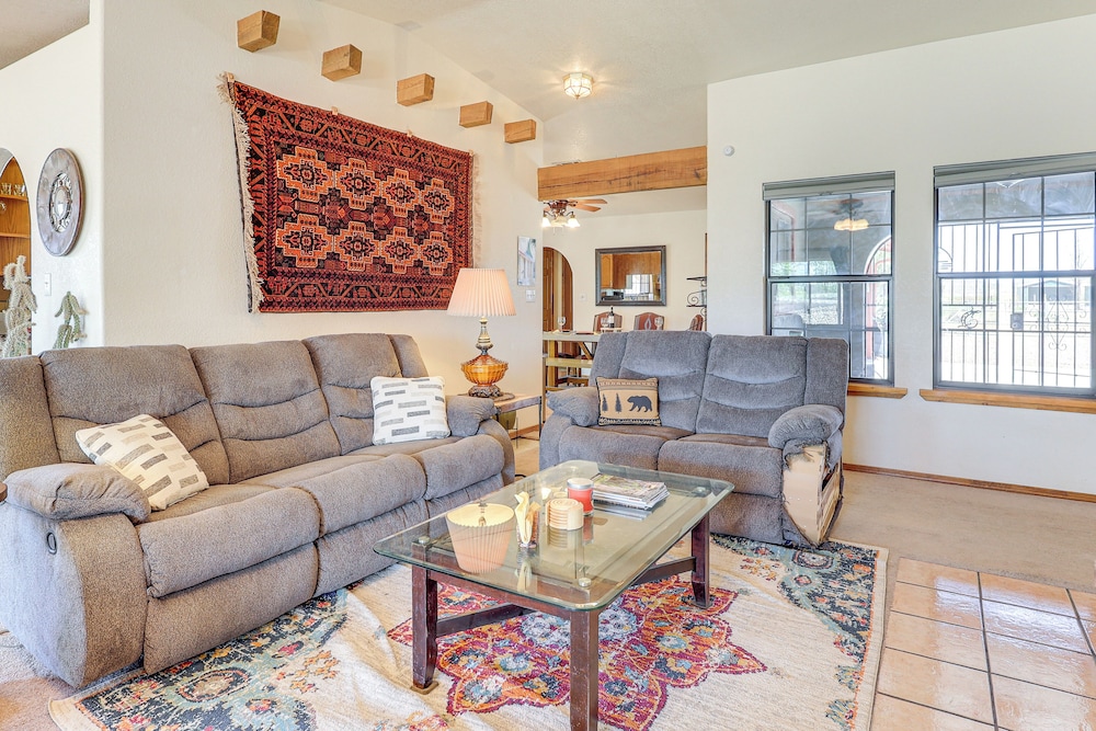 Walk to State Park: Secluded Retreat in Las Cruces