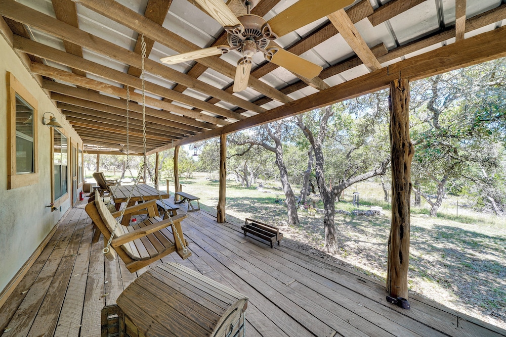 Swim, Hike & Unwind: Serene Hill Country Retreat