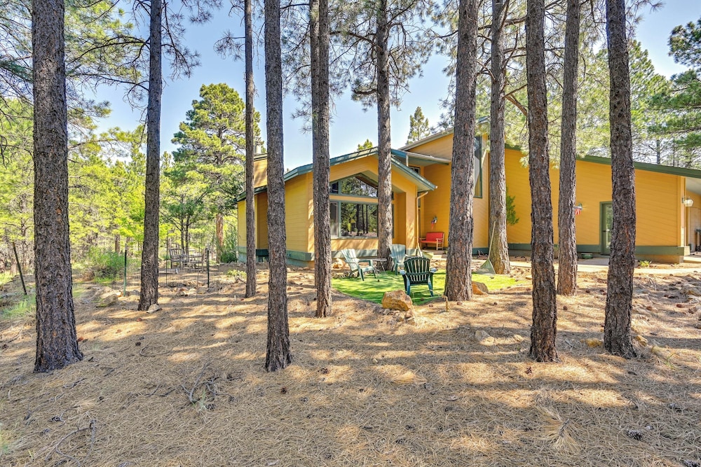 Forested Home in Flagstaff w/ Large Deck & Grill!