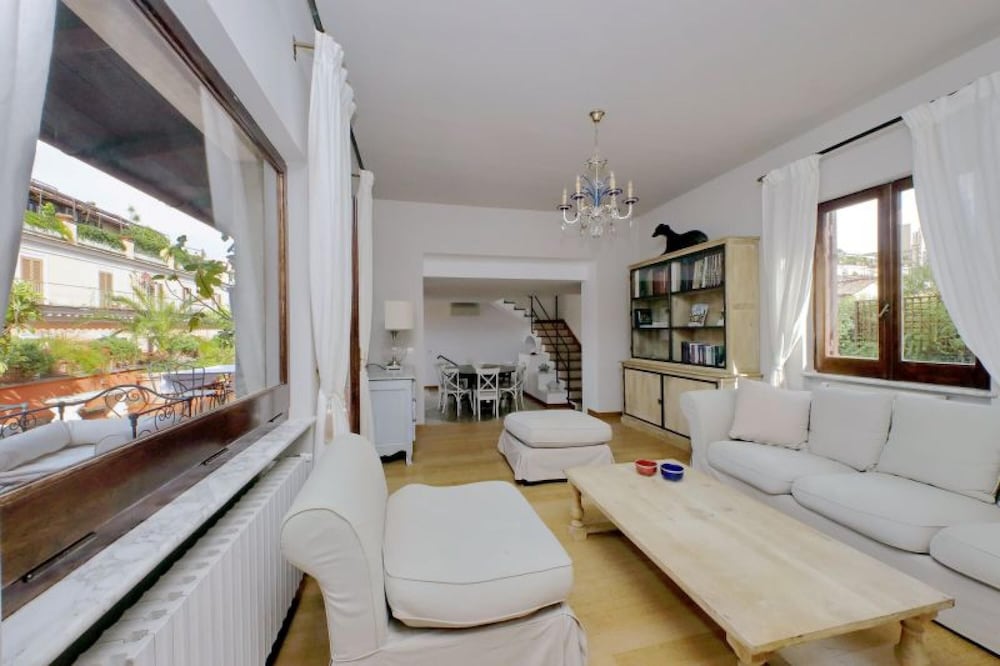 New La Colombaia a Perfect Spacious Rome Penthouse Just Steps From the Spanish Steps