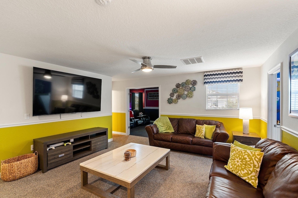 Championsgate Resort Vacation Pool & Spa Home With Resort Clubhouse Amenity Access 8 Bedroom Home