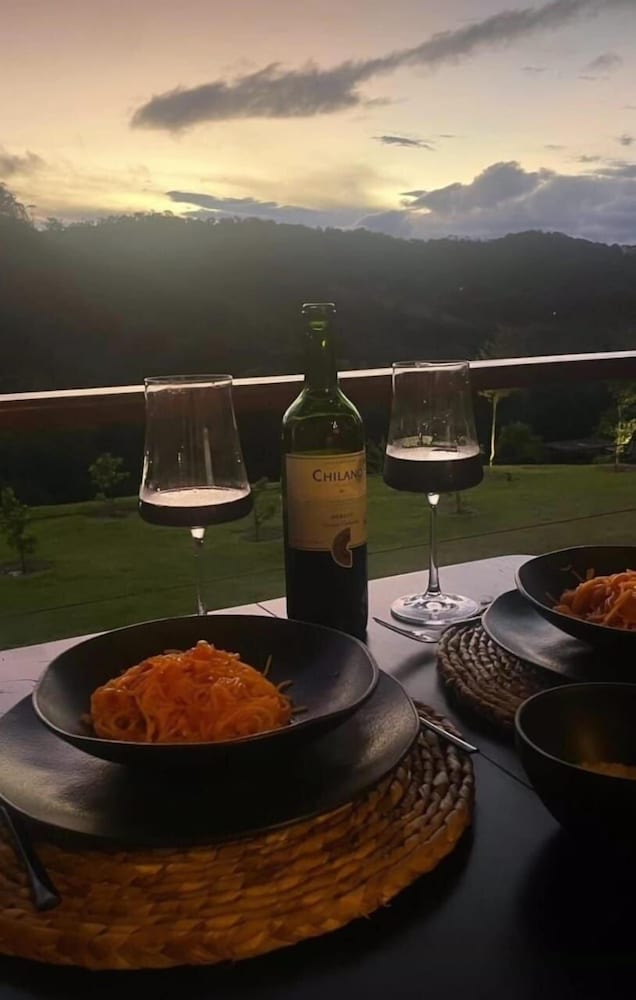 Chalé eu na montanha