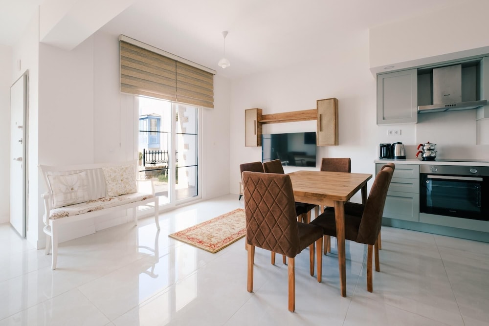 Sea View Villa w Garden Balcony By Beach in Milas view 3