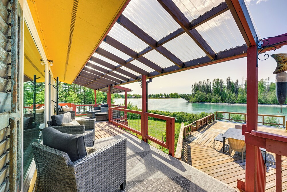 Riverfront Retreat w/ Fishing Dock in Sterling!