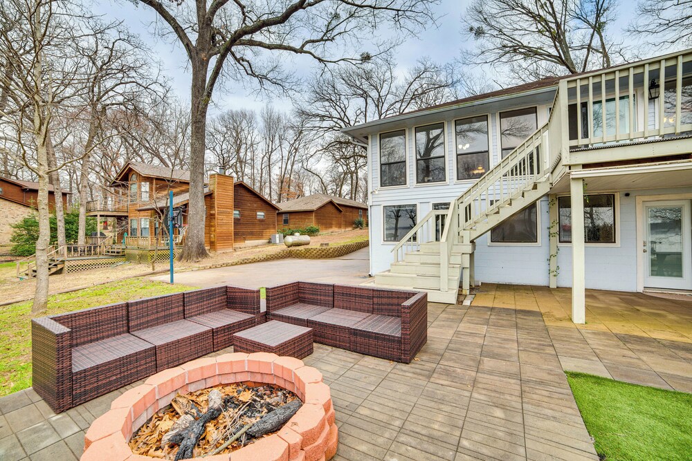 Home on Lake Fork: Patio, Grill & Fire Pit!