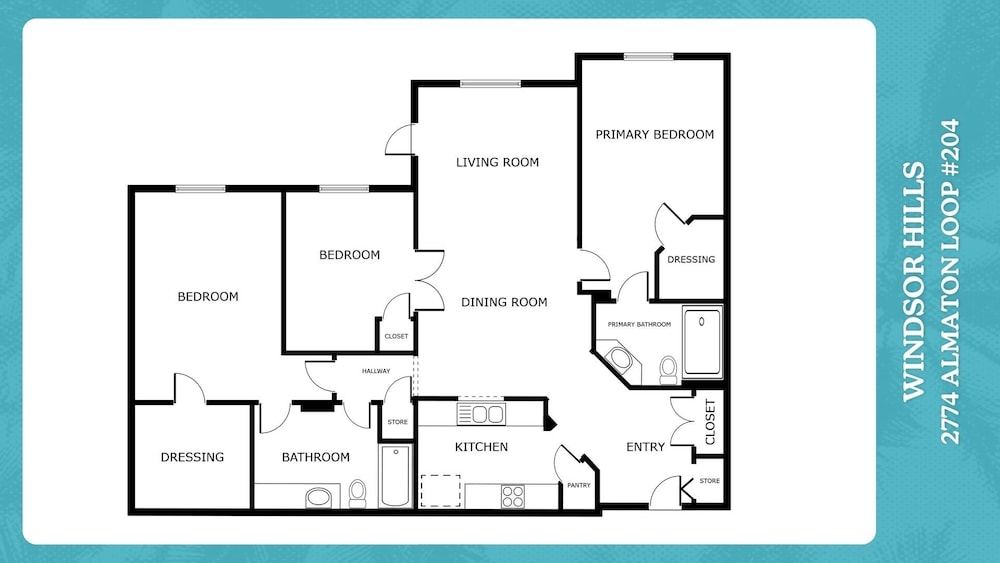 Windsor Hills Resort 3 Bedroom 2nd Floor Condo with Resort Amenity Access 3 Condo