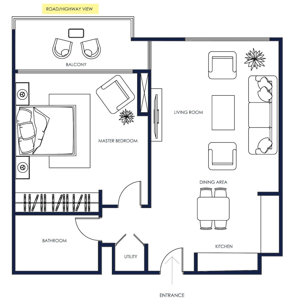 1B- Parkpoint- Tower D 104 by Bnb homes