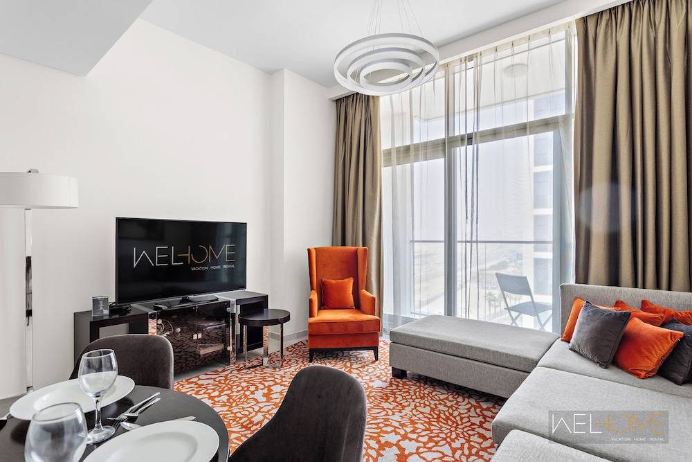WelHome - Charming Breathtaking 1BR Apt. In Damac Hills