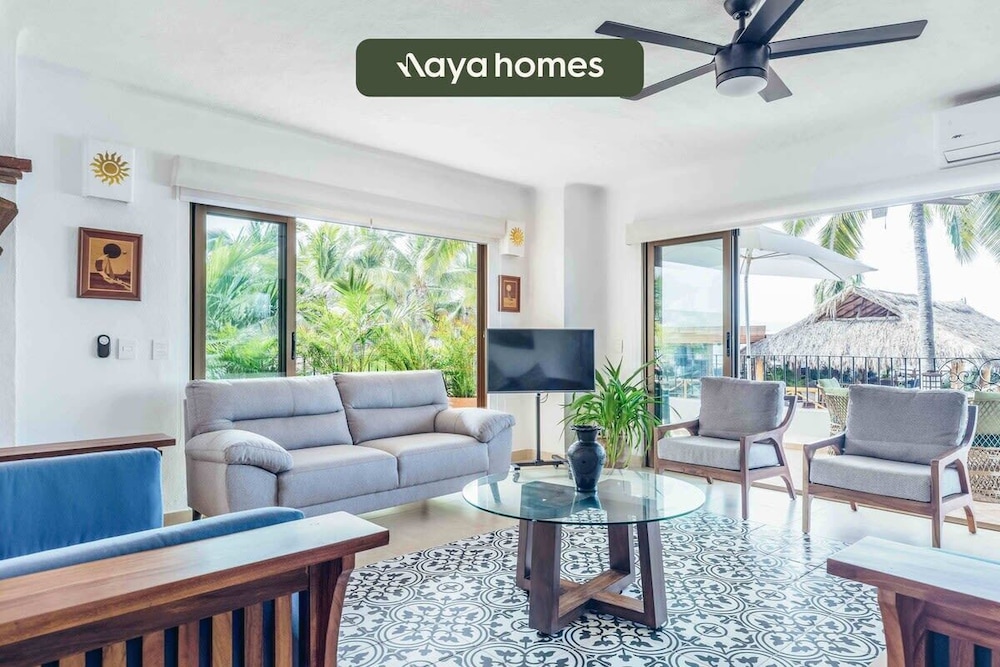 Ocean View 2Br Condo-balcony-beach-pool - 214